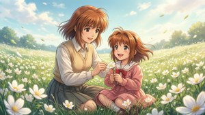 Mother and Daughter Bliss