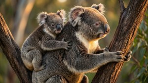 Mother and Joey