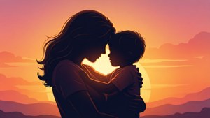 Mother Child Embrace