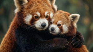Mother-Daughter Hug