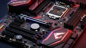 Motherboard RGB Closeup