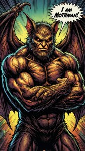 Mothman Hero Pose