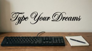 Motivational Desk Setup