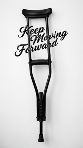 Motivational Quote Crutch