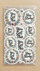 Motivational Quote Stickers