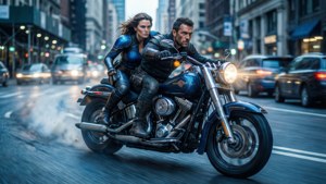 Motorcycle Chase