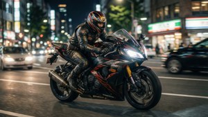 Motorcycle Chase