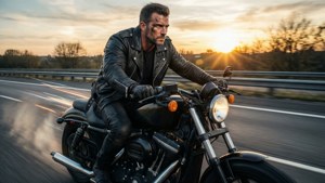 Motorcycle Sunset Ride
