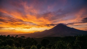 Mount Cameroon Sunset