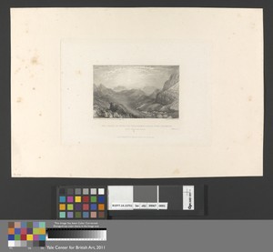 Mount Sinai, the Valley in which the Children of Israel were Encamped