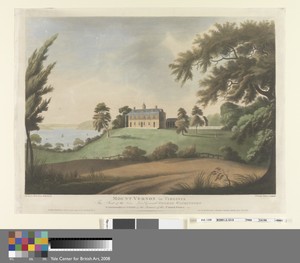 Mount Vernon in Virginia, The Seat of the Late Lieut. General George Washington