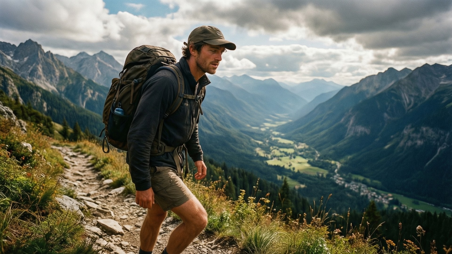 Mountain Adventurer by Wallpapers.art Studio