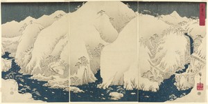 Mountain and River on the Kiso Road (Kisoji no yamakawa)