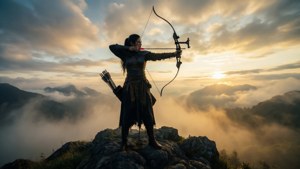 Mountain Archer Dawn