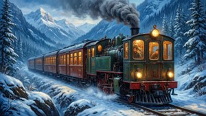 Mountain Cargo Train
