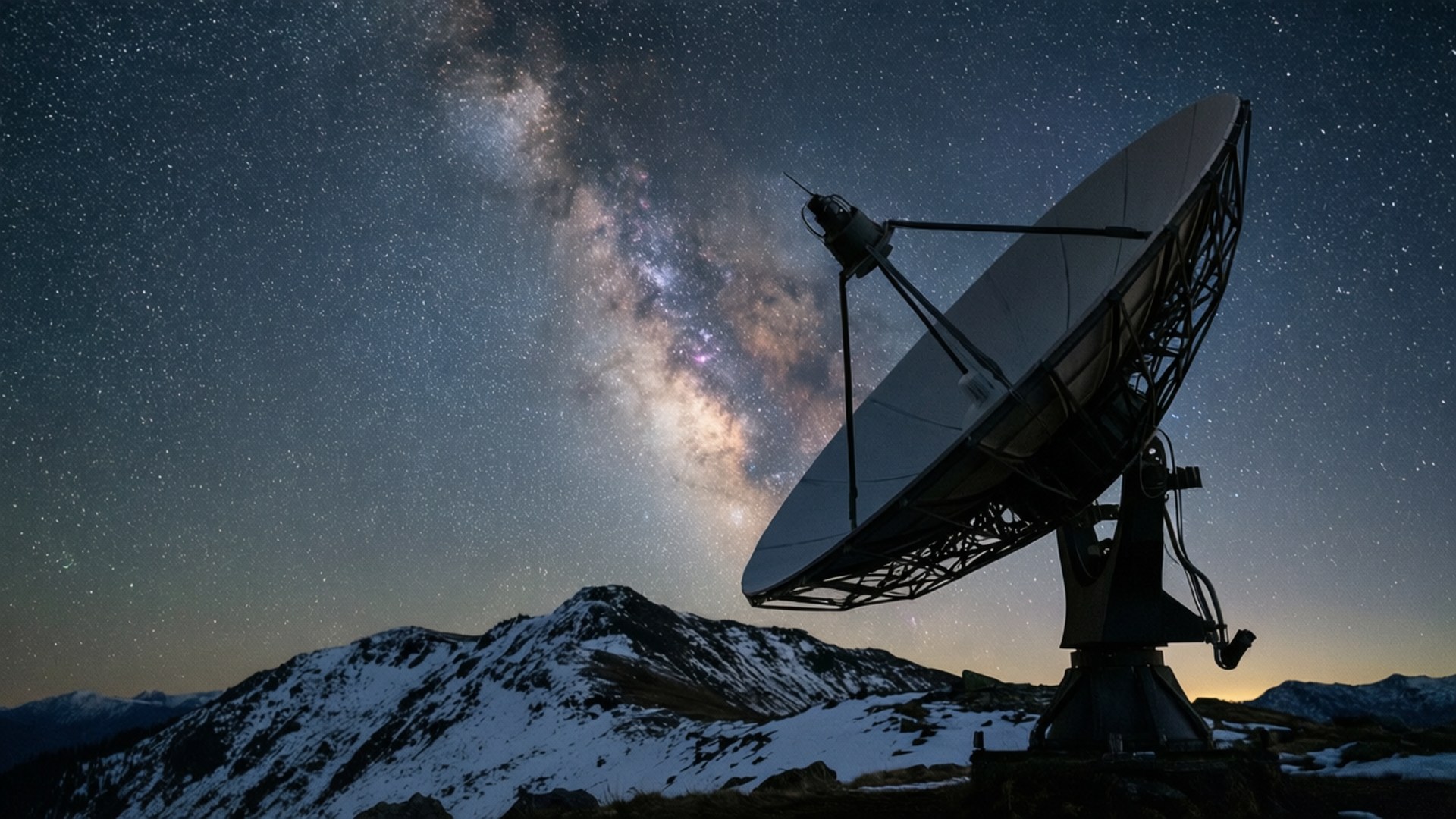 Mountain Dish by Wallpapers.art Studio