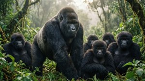 Mountain Gorilla Majesty