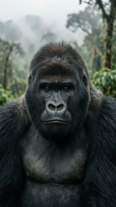 Mountain Gorilla Majesty