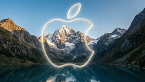 Mountain Inside Apple