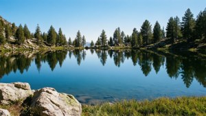Mountain Lake Mirror