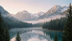 Mountain Lake Panorama