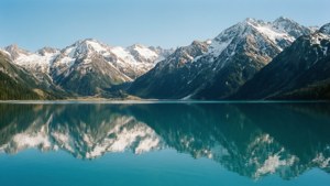 Mountain Lake Reflection