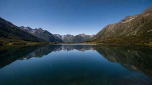 Mountain Lake Reflection
