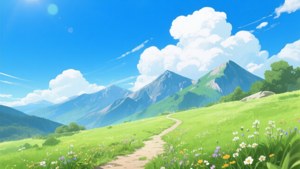 Mountain Meadow Path