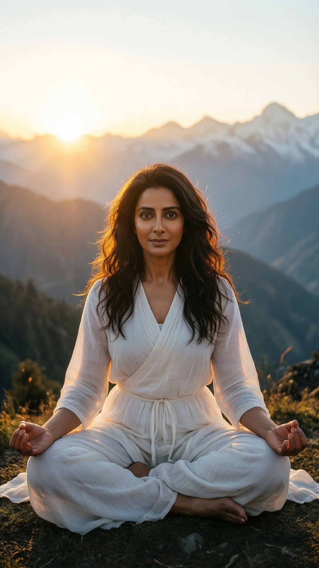 Mountain Meditation by Wallpapers.art Studio
