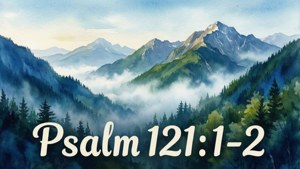 Mountain Mist Psalm 121:1-2