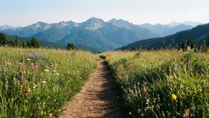 Mountain Path Meadow