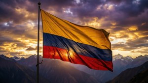 Mountain Peak Flag