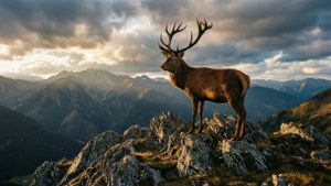 Mountain Peak Stag