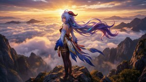 Mountain Summit Dawn