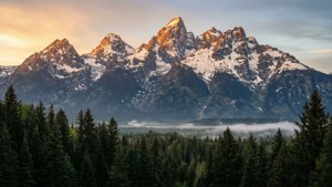 Mountain Sunrise Glory
