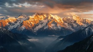 Mountain Sunrise Majesty
