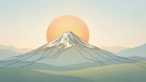 Mountain Sunrise Serenity