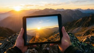 Mountain Sunrise Tablet