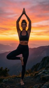 Mountain Sunrise Yoga