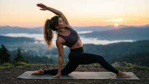 Mountain Sunrise Yoga