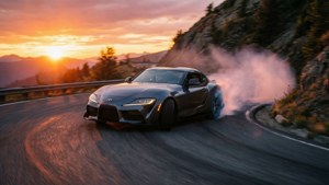 Mountain Sunset Drift