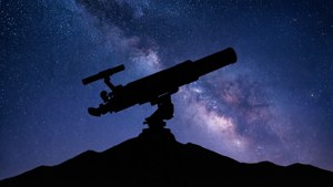 Mountain Telescope Night