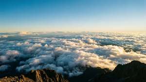 Mountain Top Clouds