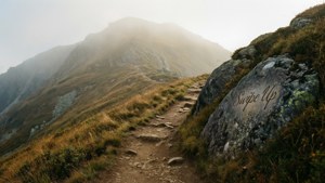 Mountain Trail Swipe Up