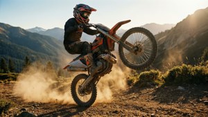 Mountain Wheelie