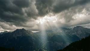 Mountains Under Storm