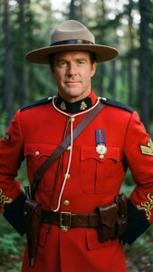 Mountie in Uniform