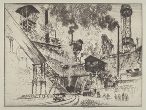 Mouth of the Mine, Ruhrort near Oberhausen