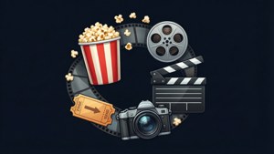Movie Icons Collage