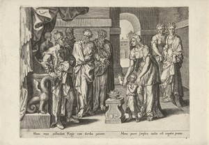 Mozes' beproeving bij de farao